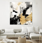 Neutral Gold Collage II by Victoria Borges on GIANT ART - gold abstract abstract