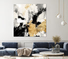 Neutral Gold Collage II by Victoria Borges on GIANT ART - gold abstract abstract