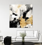 Neutral Gold Collage II by Victoria Borges on GIANT ART - gold abstract abstract