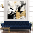 Neutral Gold Collage II by Victoria Borges on GIANT ART - gold abstract abstract
