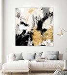 Neutral Gold Collage II by Victoria Borges on GIANT ART - gold abstract abstract