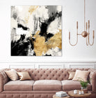 Neutral Gold Collage II by Victoria Borges on GIANT ART - gold abstract abstract
