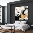 Neutral Gold Collage II by Victoria Borges on GIANT ART - gold abstract abstract