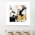 Neutral Gold Collage II by Victoria Borges on GIANT ART - gold abstract abstract