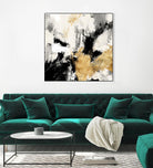 Neutral Gold Collage II by Victoria Borges on GIANT ART - gold abstract abstract