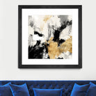 Neutral Gold Collage II by Victoria Borges on GIANT ART - gold abstract abstract