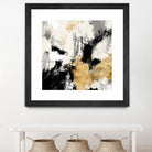 Neutral Gold Collage II by Victoria Borges on GIANT ART - gold abstract abstract