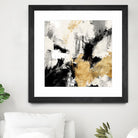 Neutral Gold Collage II by Victoria Borges on GIANT ART - gold abstract abstract
