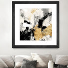 Neutral Gold Collage II by Victoria Borges on GIANT ART - gold abstract abstract