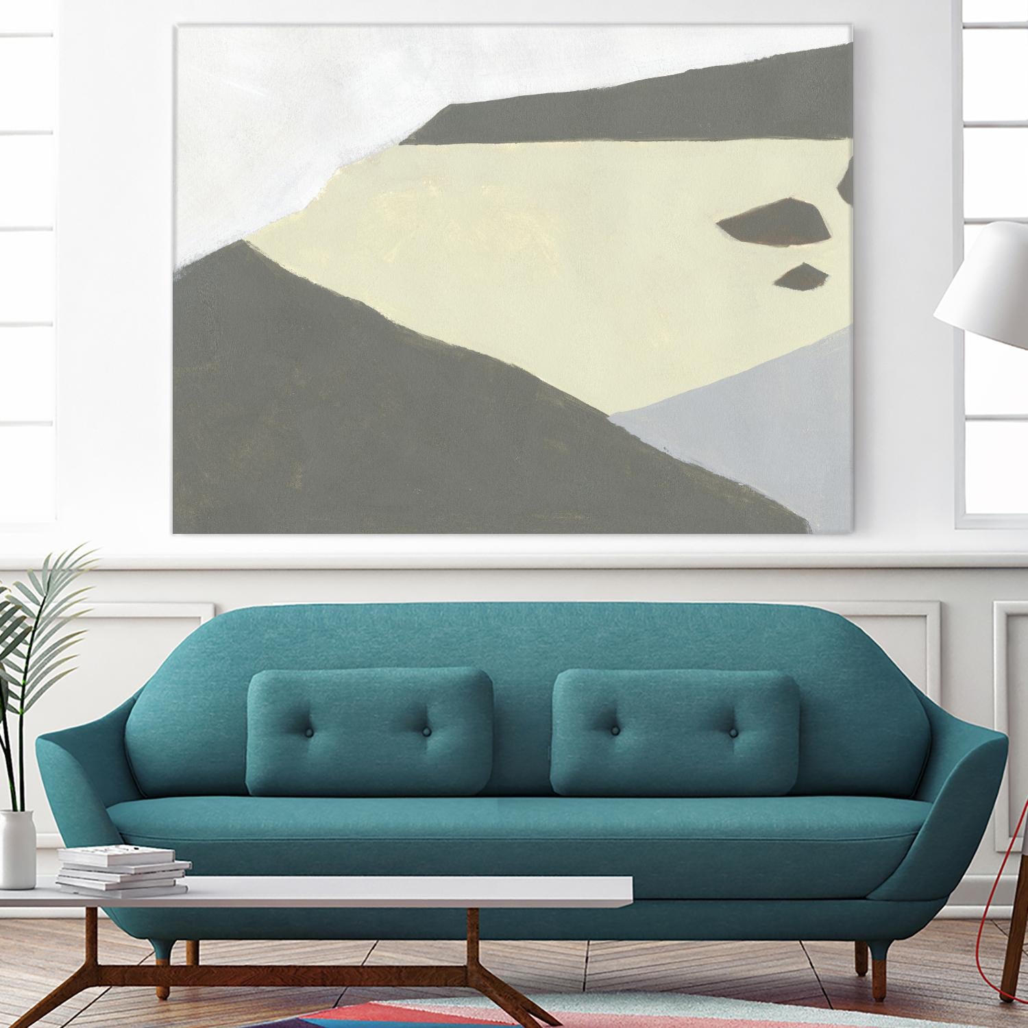 Landscape Composition I by Jacob Green on GIANT ART - green abstract abstract