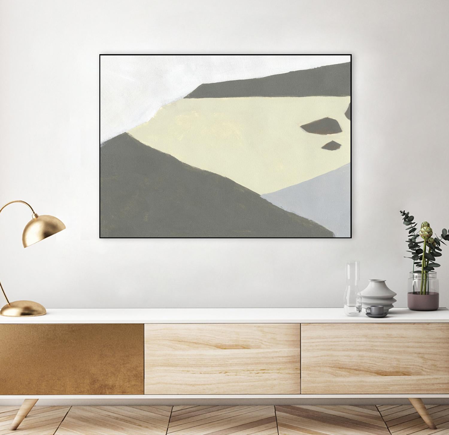 Landscape Composition I by Jacob Green on GIANT ART - green abstract abstract