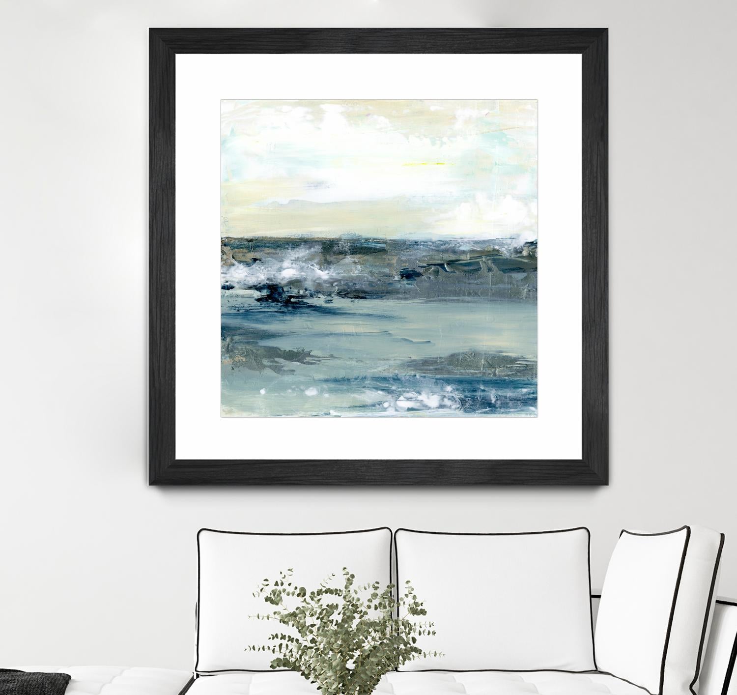 Coastal Blues I by Lila Bramma on GIANT ART - white landscapes & seascapes abstract