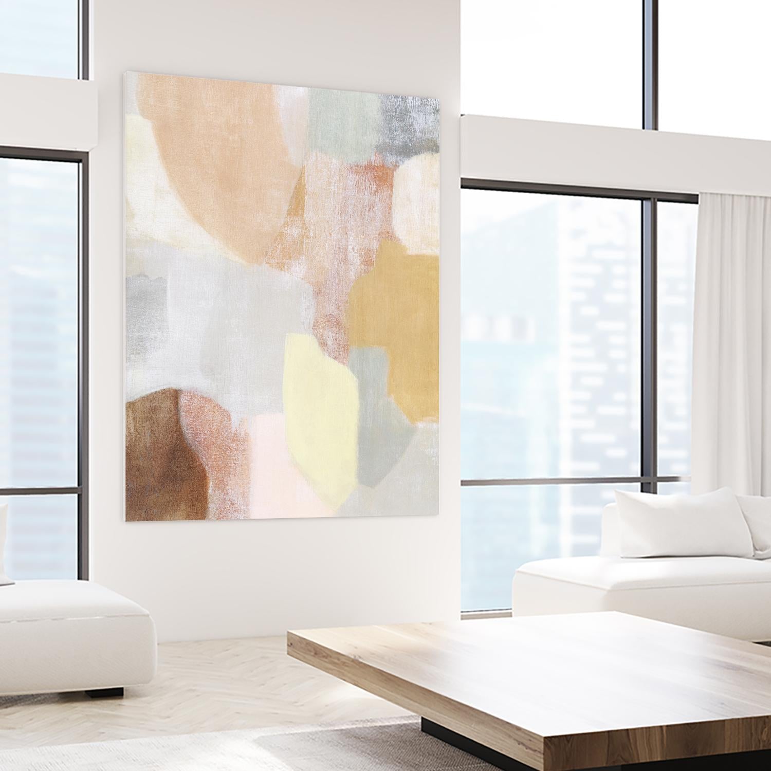 Faint Awareness II by Grace Popp on GIANT ART - beige abstract abstract