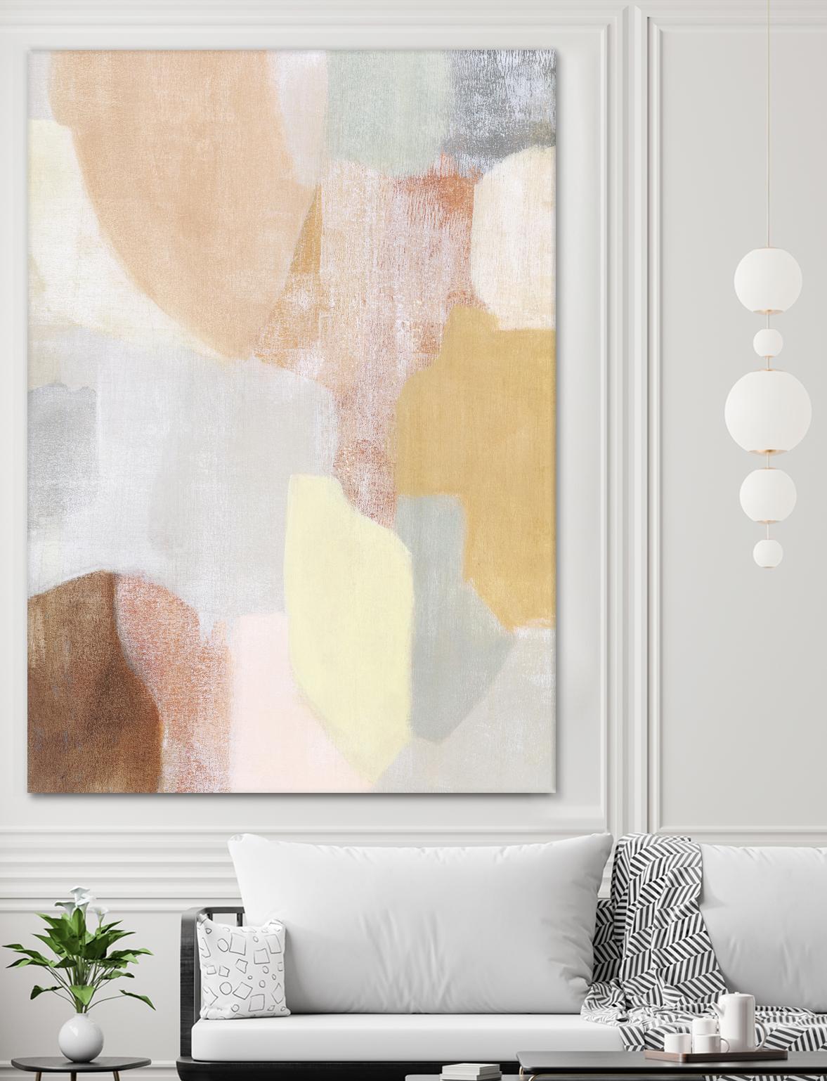 Faint Awareness II by Grace Popp on GIANT ART - beige abstract abstract
