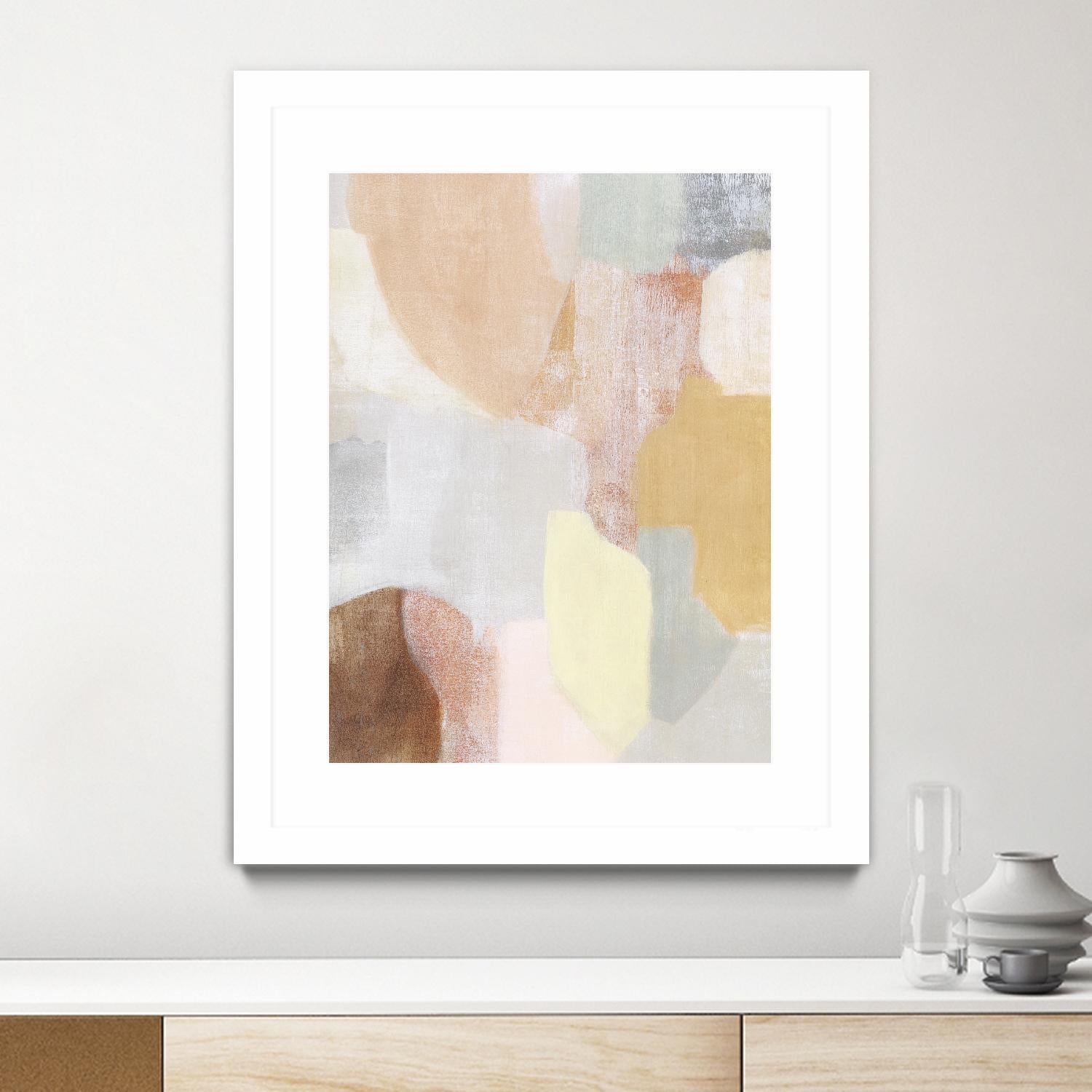 Faint Awareness II by Grace Popp on GIANT ART - beige abstract abstract