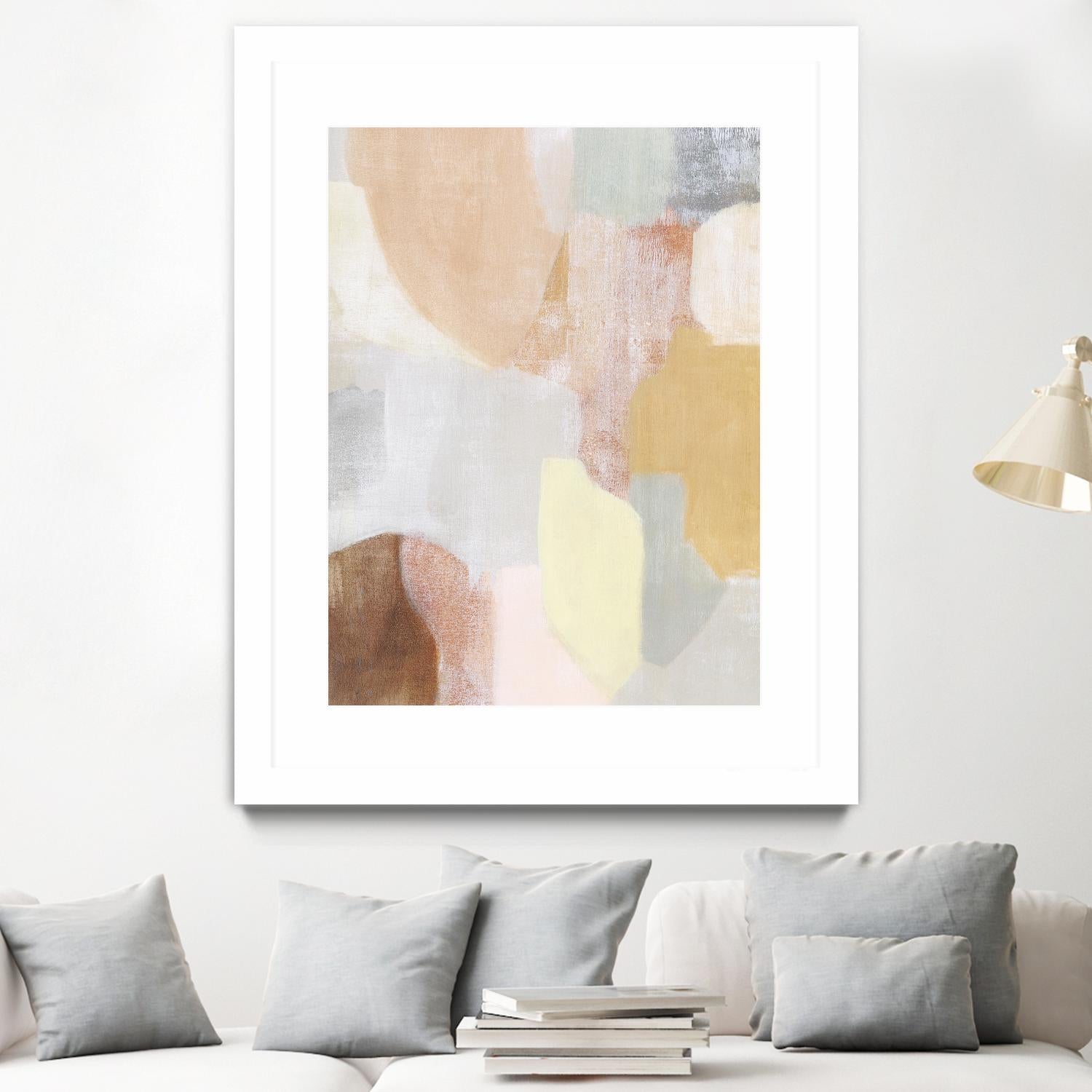 Faint Awareness II by Grace Popp on GIANT ART - beige abstract abstract