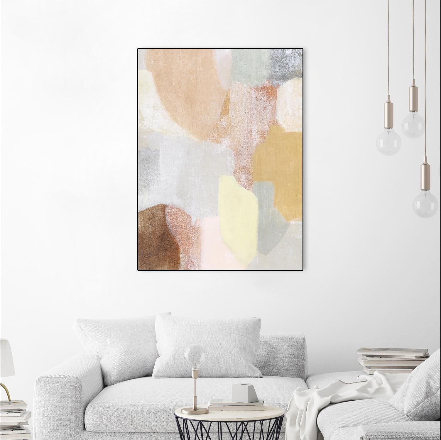 Faint Awareness II by Grace Popp on GIANT ART - beige abstract abstract