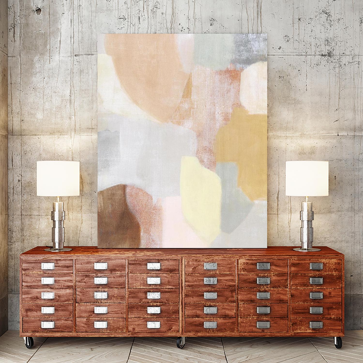 Faint Awareness II by Grace Popp on GIANT ART - beige abstract abstract