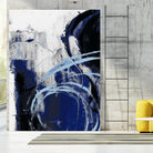Indigo Interlude I by Ethan Harper on GIANT ART - blue  abstract abstract