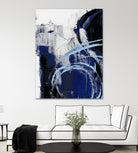Indigo Interlude I by Ethan Harper on GIANT ART - blue  abstract abstract