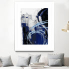 Indigo Interlude I by Ethan Harper on GIANT ART - blue  abstract abstract