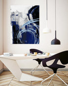 Indigo Interlude I by Ethan Harper on GIANT ART - blue  abstract abstract