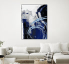Indigo Interlude I by Ethan Harper on GIANT ART - blue  abstract abstract