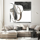 Interlocked II by Jennifer Goldberger on GIANT ART - white abstract abstract