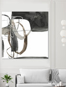 Interlocked II by Jennifer Goldberger on GIANT ART - white abstract abstract