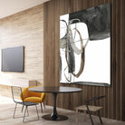 Interlocked II by Jennifer Goldberger on GIANT ART - white abstract abstract