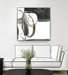 Interlocked II by Jennifer Goldberger on GIANT ART - white abstract abstract