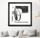 Interlocked II by Jennifer Goldberger on GIANT ART - white abstract abstract