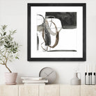 Interlocked II by Jennifer Goldberger on GIANT ART - white abstract abstract