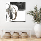 Interlocked II by Jennifer Goldberger on GIANT ART - white abstract abstract