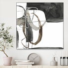 Interlocked II by Jennifer Goldberger on GIANT ART - white abstract abstract