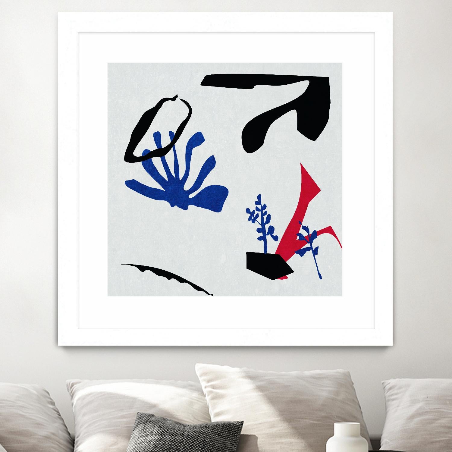 Poker II by Melissa Wang on GIANT ART - red abstract abstract