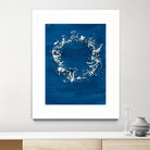 Indigo Coronet by Vanessa Binder on GIANT ART - blue abstract abstract