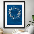 Indigo Coronet by Vanessa Binder on GIANT ART - blue abstract abstract