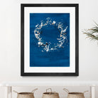 Indigo Coronet by Vanessa Binder on GIANT ART - blue abstract abstract