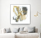 Metallurgy I by June Vess on GIANT ART - gold abstract abstract