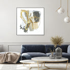 Metallurgy I by June Vess on GIANT ART - gold abstract abstract