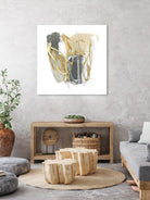 Metallurgy VI by June Vess on GIANT ART - beige abstract abstract