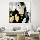 Neutral Gold Collage I by Victoria Borges on GIANT ART - gold abstract abstract