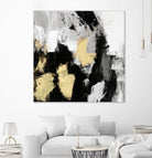 Neutral Gold Collage I by Victoria Borges on GIANT ART - gold abstract abstract