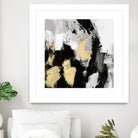 Neutral Gold Collage I by Victoria Borges on GIANT ART - gold abstract abstract