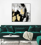 Neutral Gold Collage I by Victoria Borges on GIANT ART - gold abstract abstract