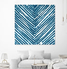 Slats III by Jenna Guthrie on GIANT ART - blue abstract abstract
