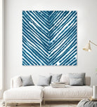 Slats III by Jenna Guthrie on GIANT ART - blue abstract abstract
