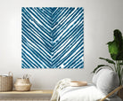 Slats III by Jenna Guthrie on GIANT ART - blue abstract abstract