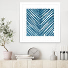 Slats III by Jenna Guthrie on GIANT ART - blue abstract abstract